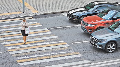 На переходе